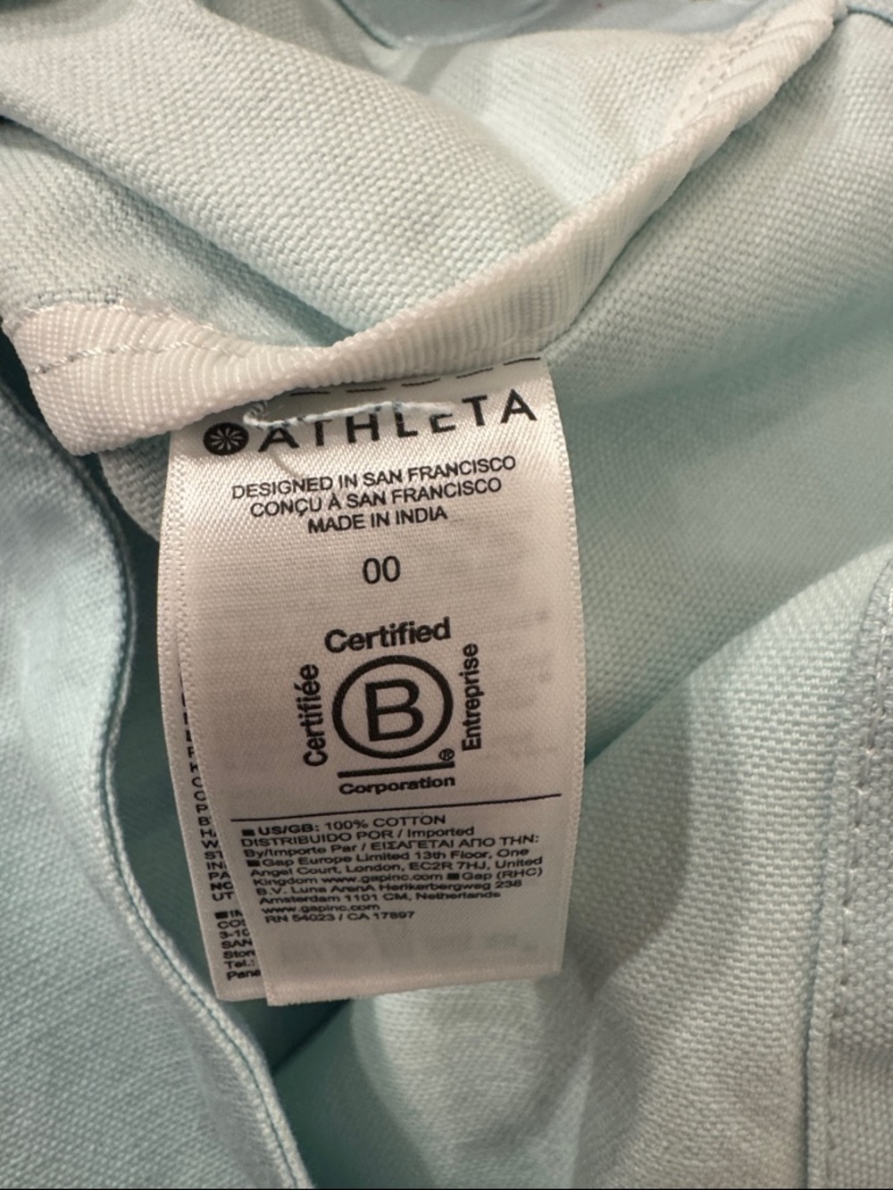 ATHLETA Ombré Blue Beach Bag - Picture 4 of 5
